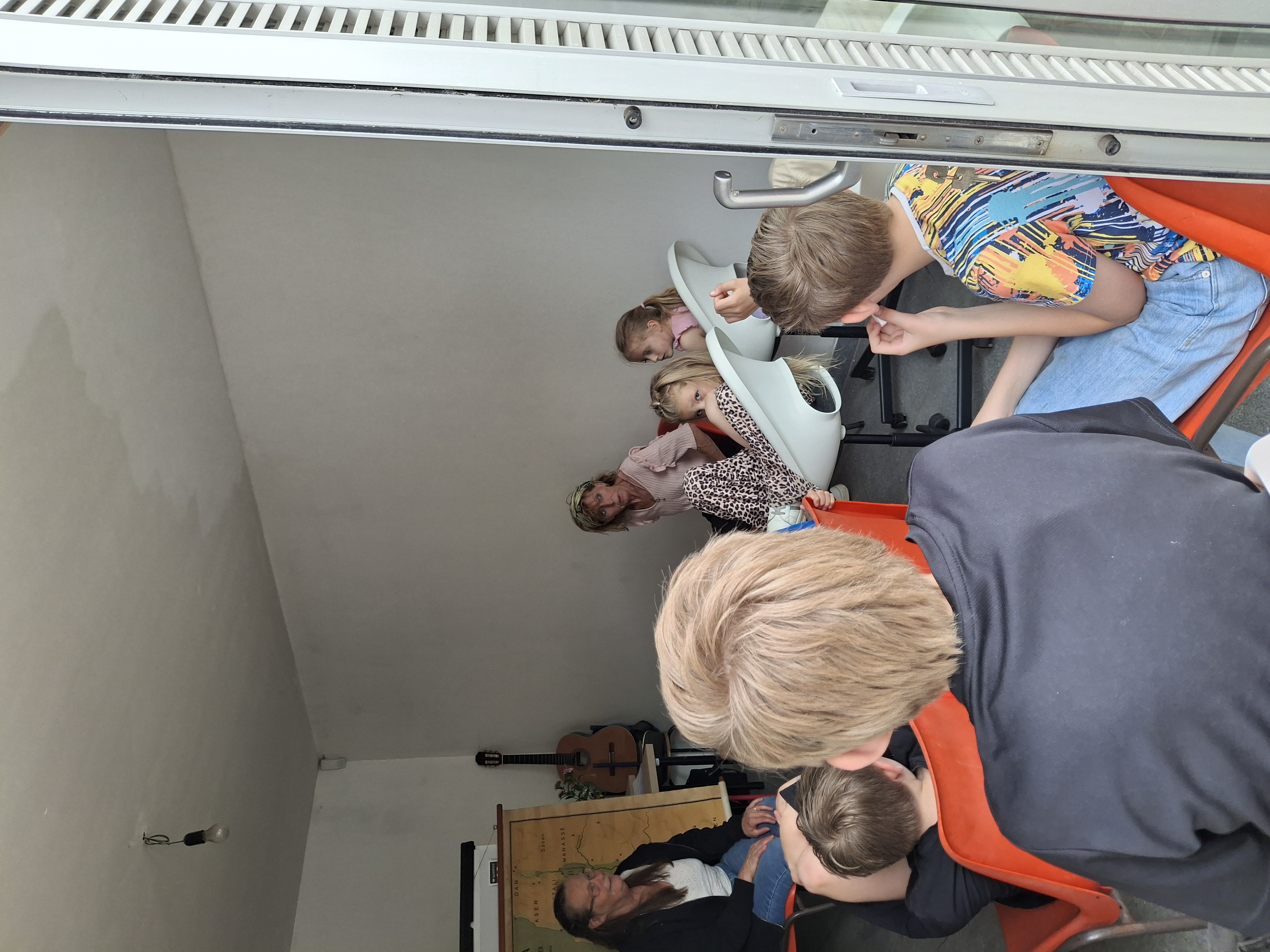 Kinderactiviteit in Art Story